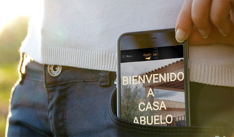 desenvolupament web Casa Abuelo Lupi